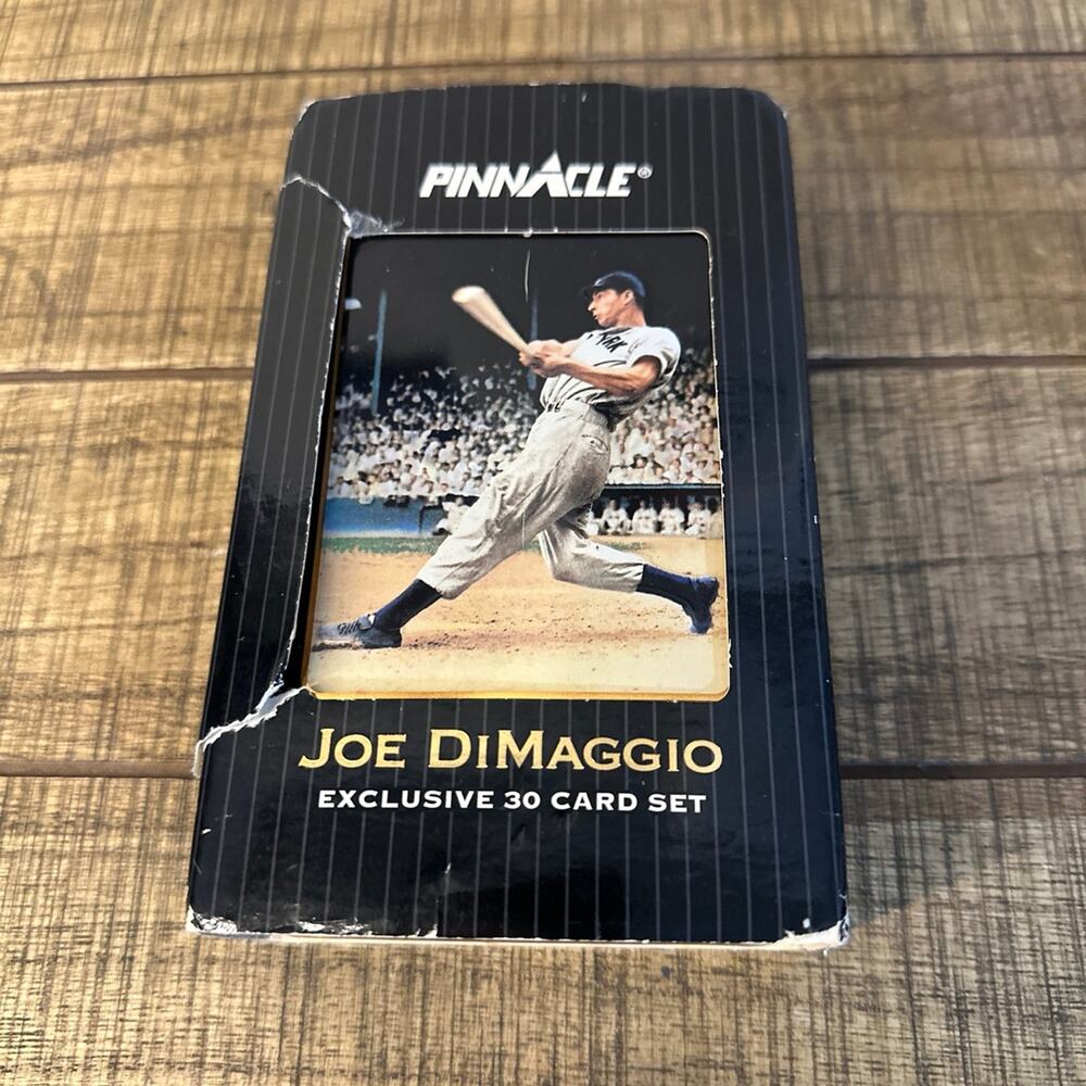 Pinnacle Joe DiMaggio card set